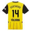 Maglia ufficiale Borussia Dortmund Fullkrug 14 Casa 2024-25 per Uomo